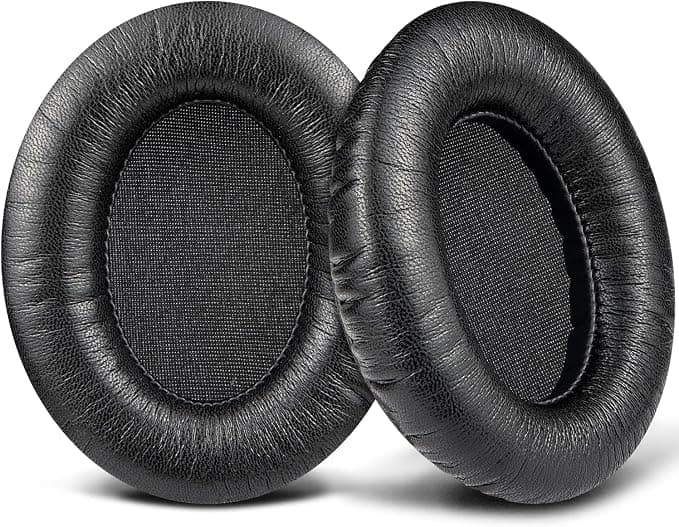 SOULWIT Foam Cushion Pads for Sennheiser HD 300 Pro, HMD 300 Pro Headset, Earpads with Softer Protein Leather, Sound Insulation Memory Foam - Image 1