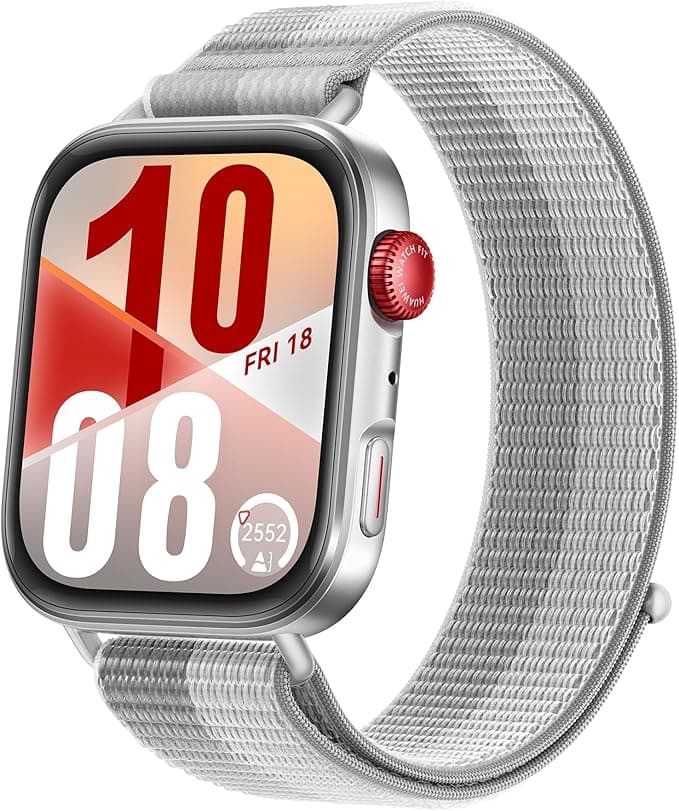 Huawei HUAWEI Watch FIT 4 Smartwatch, 100+ Training Modes, Ultra-Slim, Activity Tracker, iOS and Android, Battery Life up to 10 Days, GPS, Extended Warranty of 6 Months, Grey