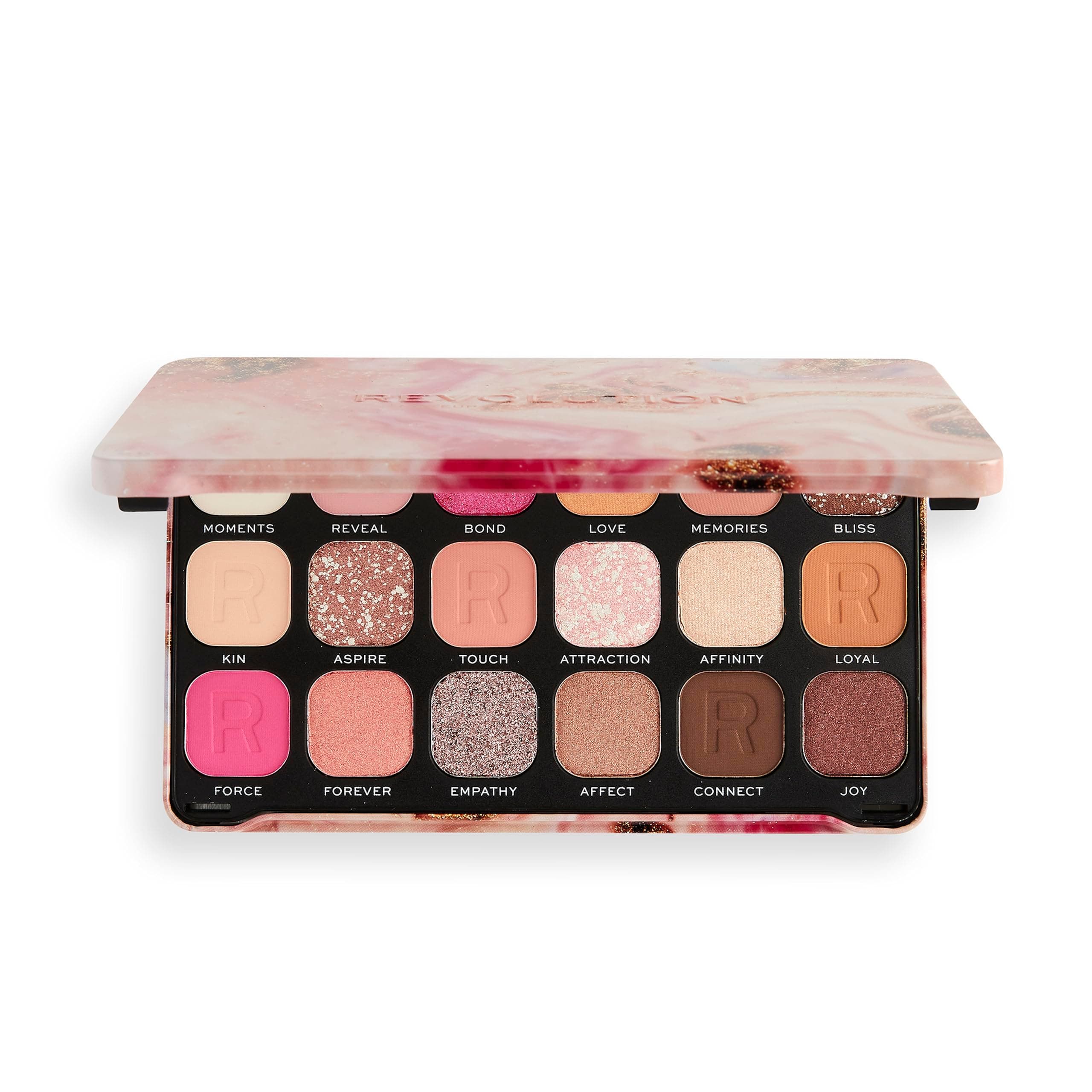 Makeup Revolution, Forever Flawless Eyeshadow Palette, Good Vibes Hype, 18 Shades, 0.7 oz - Image 8