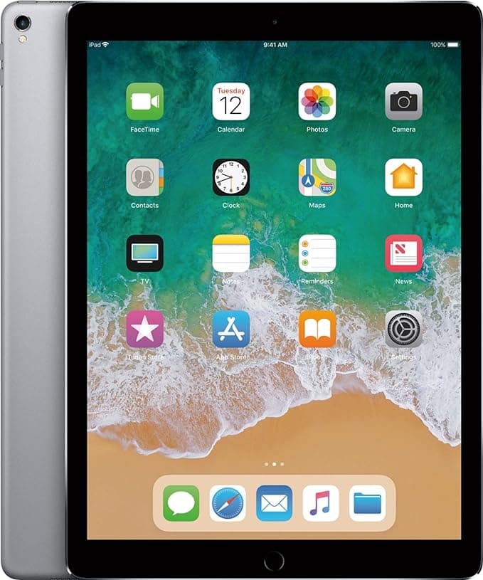 2017 Apple iPad Pro (12.9-inch, WiFi, 64GB) - Space Grey (Refurbished) - Image 1