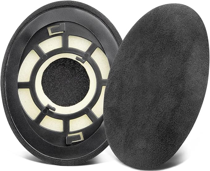 SOULWIT Velvet Foam Cushion Pads for Sennheiser RS120/HDR120/TR120/RS100/RS110/RS115/RS117/RS119/RS135 Headset, for TR 120/HDR 120/RS 120/RS 120II/RS 110/RS 135/TR135 5 - Image 1