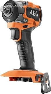 AEG - Boulonneuse à chocs SUBCOMPACT 18V BRUSHLESS, 300 Nm, 3 modes + autostop, 0 à 4800 cps/min, 0 à 2800 tr/min, carré d'entrainement 1/2'', sans batterie ni chargeur, en carton