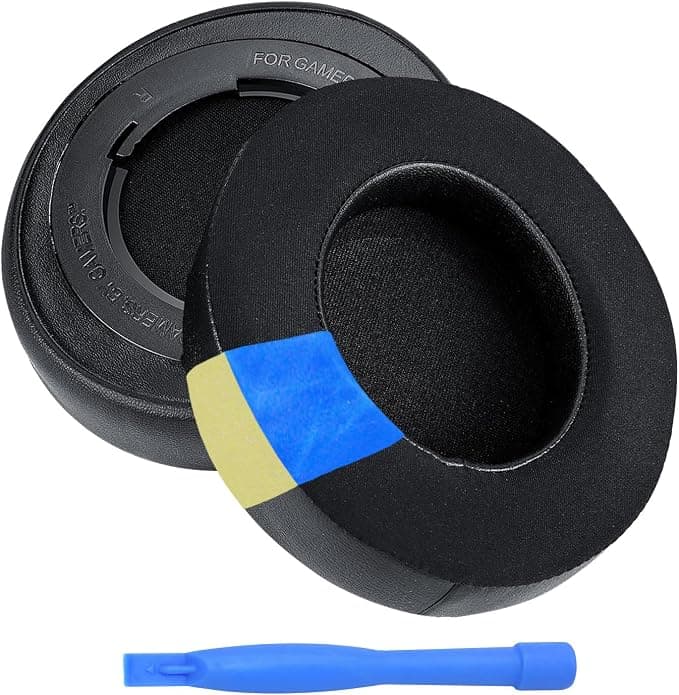 Replacement Ear Pads for Razer Kraken 7.1 V2 / Razer Kraken Pro V2 Gaming Headset - Cooling Gel Pad - Replacement Ear Pads - Black - Image 1