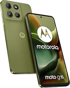 Motorola Moto G15 6.72" 8/256GB 5200mAh Android 15 Verde Free
