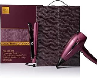 ghd - Lisseur cheveux ghd chronos - Fer à lisser professionnel - Coiffage 3x plus rapide, plus brillant, 2x moins de frisottis, sans chaleur extrême - Lisseur boucleur idéal tous types cheveux