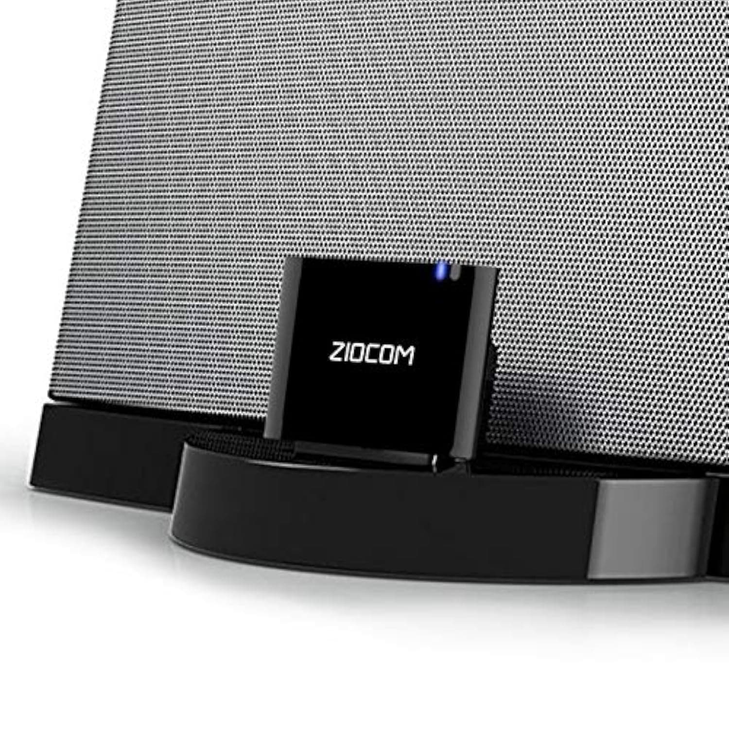 ZIOCOM 30 Pin Bluetooth Receiver Adapter for iPhone iPod Bose SoundDock and Other 30 Pin Dock Speakers with 3.5mm Aux Cable (Not for Car and Motorcycles), Black