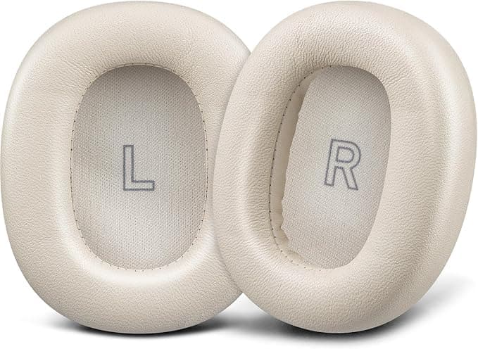 SOULWIT Replacement Lambskin Earpads for Bang & Olufsen Beoplay H95 Over-Ear Headphones with Active Noise Cancellation, High Density Memory Foam Ear Pads