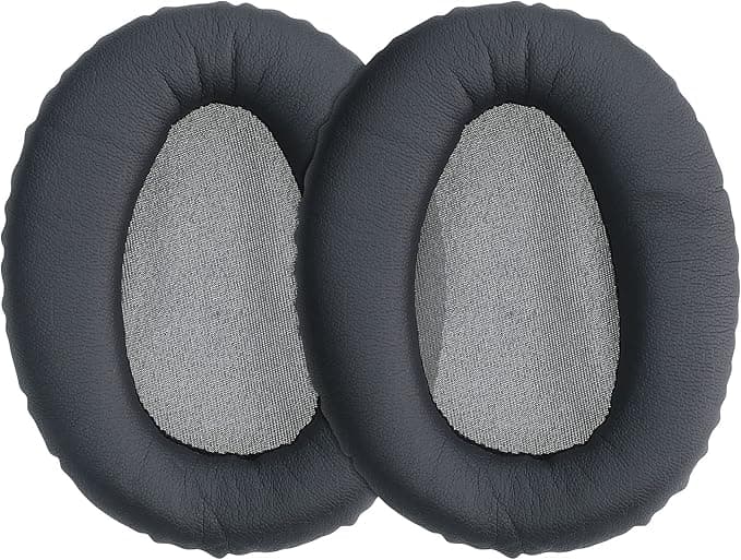 kwmobile 2 x Ear Pads Compatible with Sony WH-CH700N Foam Ear Pads for Headphones Dark Grey