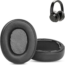 Replacement Ear Pads Compatible with Audio-Technica ATH SR50BT Bluetooth Over-Ear Headphones with Soft Protein Leather and Memory Foam Earpads