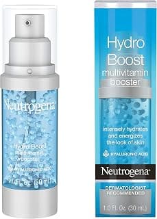 Hydro Boost Multivitamin Hydrating & Revitalizing Face Serum with Vitamin E, Niacinamide & Hyaluronic Acid to Moisturize Dry Skin & Help Even Skin Tone, 1 fl. oz