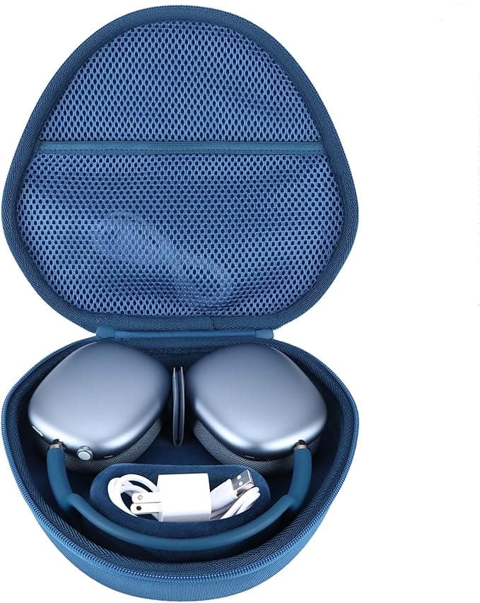Hard Protective Case for Apple AirPods Max Headphone (Blue) - Image 1