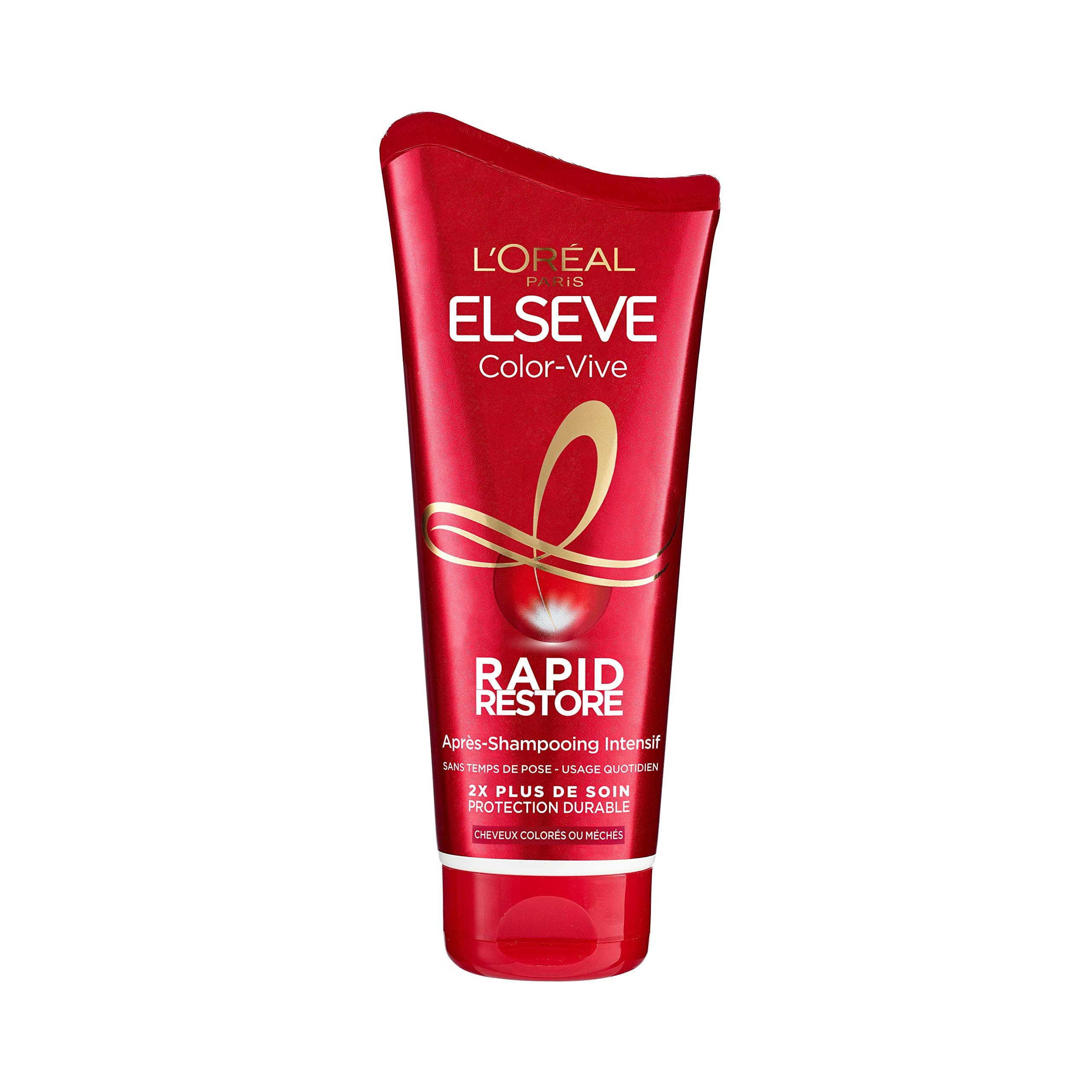 L'ORÉAL PARIS - Rapid Restore Intensive Conditioner - Coloured or Highlighted Hair - Care Effectiveness - Long-Lasting Colour Protection - Elseve Color-Vive - 180 ml - Image 1