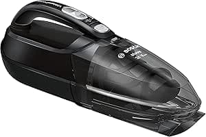 Bosch BHN24L Handheld Vacuum Cleaner, Lightweight and Compact, Cordless with Rechargeable Lithium-Ion Battery, 45 Min, 2 Speed, 24 V, Black