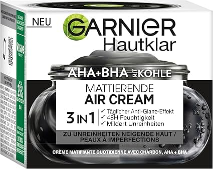 Garnier SkinActive AHA+BHA Mattifying Face Cream for Skin Prone to Impurities 50ml - Image 1
