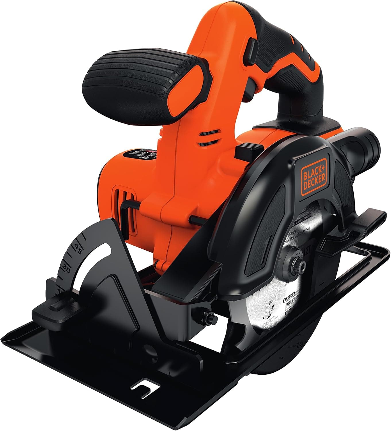 BLACK+DECKER BDCCS18N-XJ Cordless circular saw - 18 V - 1.5 Ah - Ø = 140 mm - Cutting depth: 43 mm - 45° angled cuts - without battery - 1 blade