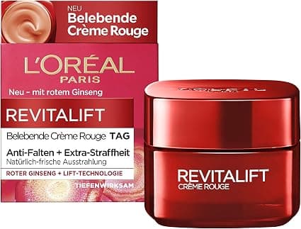 L'Oréal Paris Revitalift Day Cream Revitalift Blush Revitalift Face Care Anti-aging Anti-Wrinkle Extra Firming with Red Ginseng 50ml - Image 1