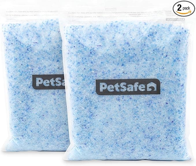 PetSafe - ScoopFree Premium Litière pour Chat Non Agglomérante en Cristal - Contrôle des Odeurs, sans Poussière - Bleu Premium, Paquet De 2 - Image 3
