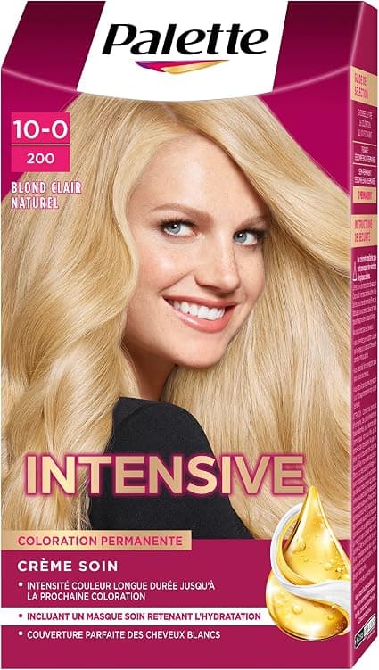 Schwarzkopf Permanent Hair Colour - Lightening Hair Cream - 100% White Hair Coverage - Lasts 8 Weeks - Natural Light Blonde 200 - Image 1