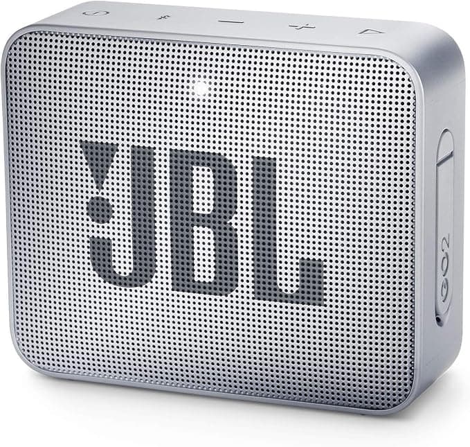 JBL GO 2 Mini Portable Bluetooth Speaker - Waterproof for Pool & Beach IPX7 - 5 Hours Battery Life - JBL Audio Quality - Grey - Image 1