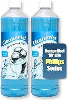 Philips Cleanerist Jet & Smart Fluid Cleaning Fluid for Philips S9711/31 S9111/41 - S9521/31 - S9161/41 - S9711/32 - S9111/31 - S9041/12 - S9031/12-2 x 1L