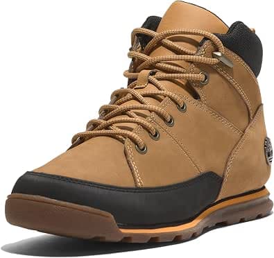 Timberland Men's Euro Rock Lace-Up Mid Boots, Black