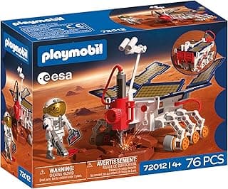 ESA Martian Exploration Rover Space, Rover Mobile Astronaut with Drill and Solar Panels, High Quality Space Game for Children from 4 Years, 72012