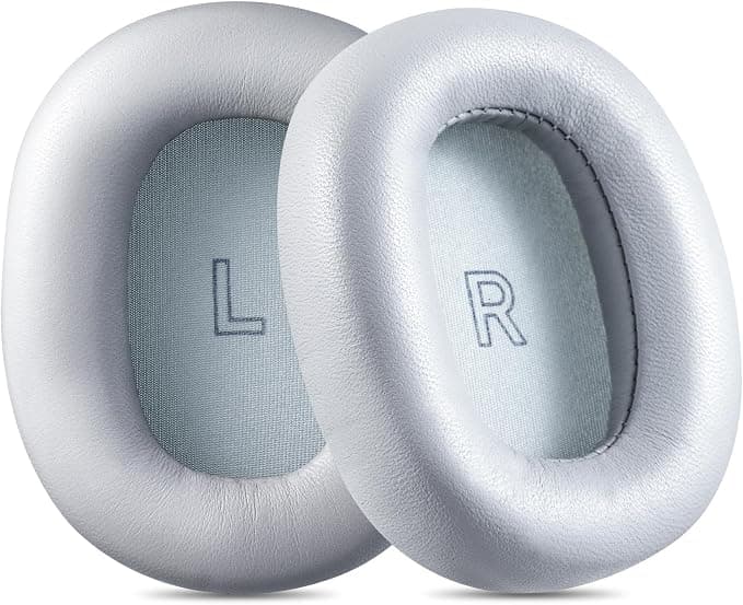 AHG Accessory House Global Upgraded Beoplay H95 Replacement Earpads Compatible with Bang & Olufsen Beoplay H95 Headphones, Sheep Leather/High Density Foam/Strong Magnet (Grey) - Image 1