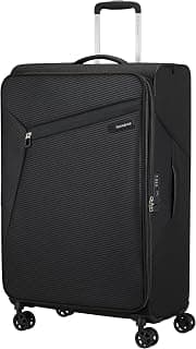 Litebeam - Spinner L, valise extensible, 77 cm, 103/111 L, noir (noir)
