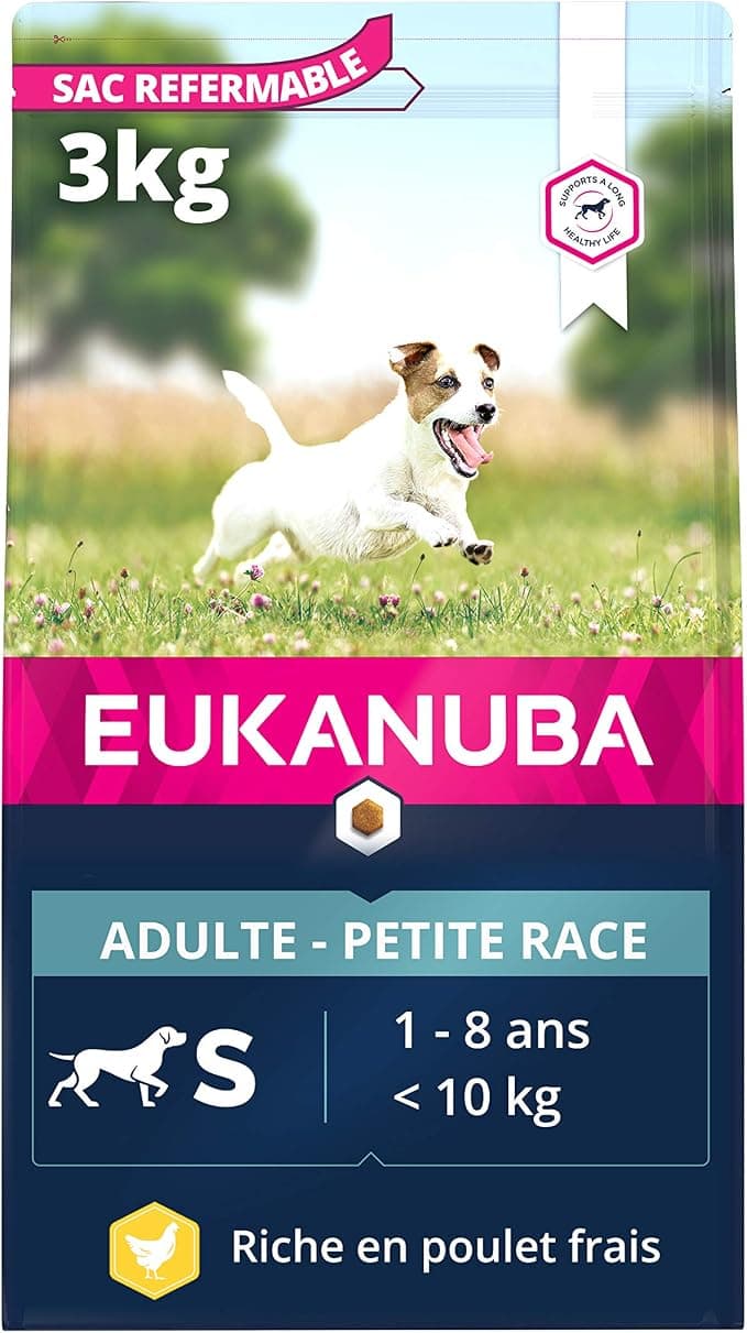 Eukanuba Adult Dog Dry Food For Small Breed Chicken 3 kg