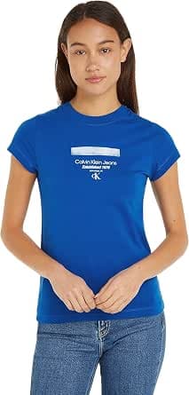 Calvin Klein Jeans Women's Short Sleeve T-Shirts