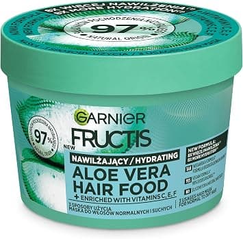 Fructis Garnier Fructis Hair Food Aloe Vera Mask for Normal and Dry Hair 400ml