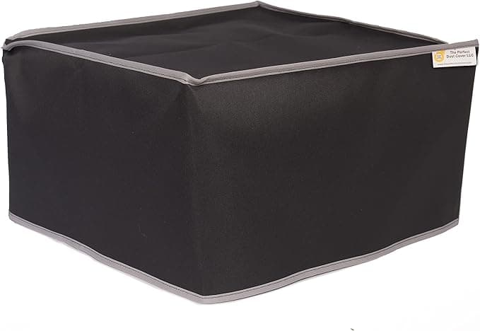 The Perfect Dust Cover LLC Black Nylon Dust Cover Compatible with Instant Pot Vortex Plus 10 Litre Model 140-3000-01, Anti-Static and Waterproof, Size 34 x 34 x 36 cm (W x D x H)
