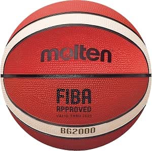 Molten BG Series Leather Basketball FIBA Approved - BG2000