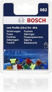 Pack of 10 low profile fuses from 5 A to 30 A