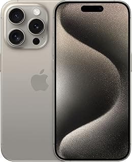 Apple iPhone 15 Pro, 256 Go - Titane Naturel - (Reconditionné)