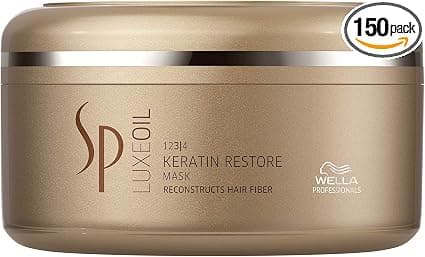 Wella Professionals - Repair Mask for Damaged Hair - Luxe Oil Keratin Restore Mask - 150 ml - Image 1