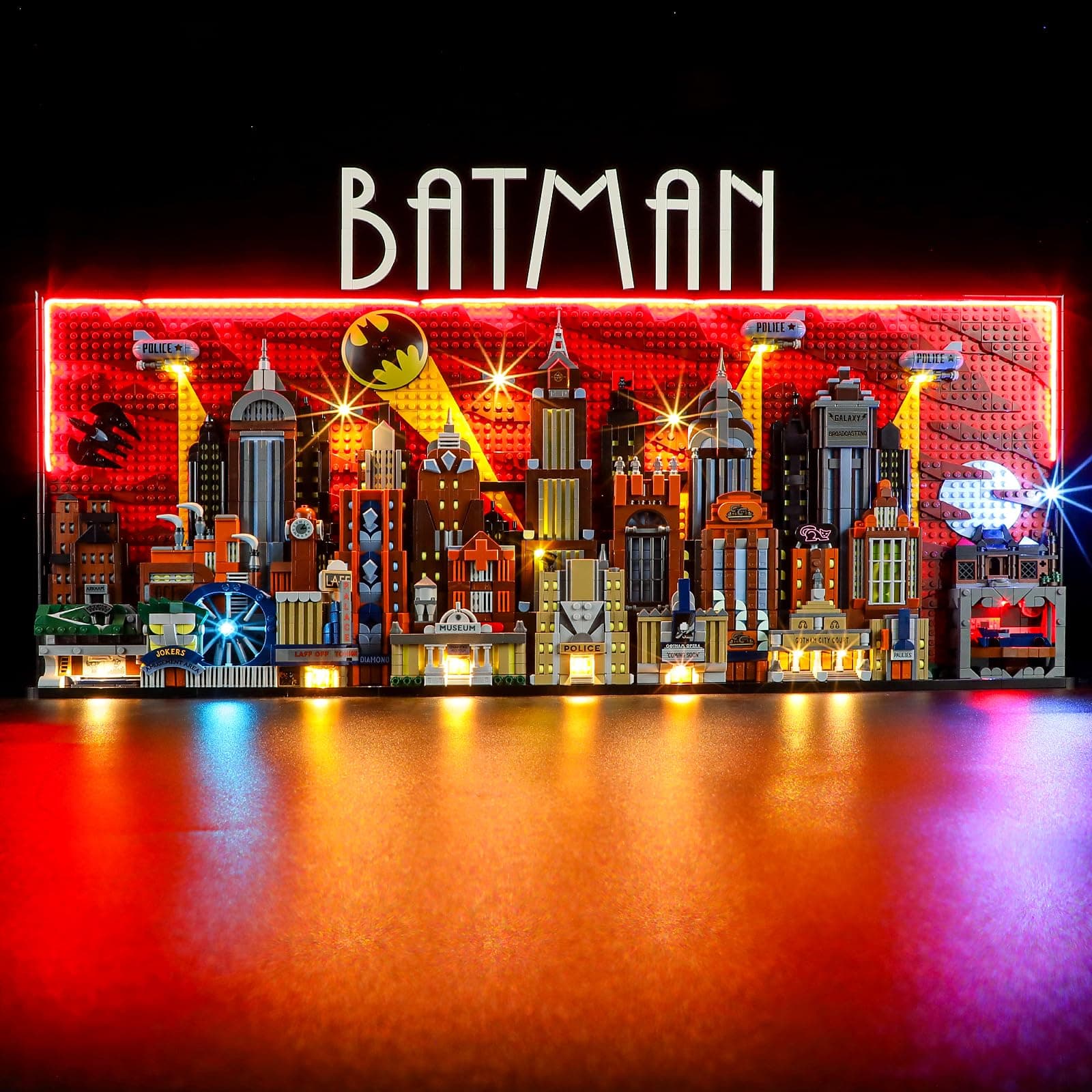 YEABRICKS LED Light for Lego 76271 DC Batman: The Animated Series - Gotham City - Building Set (Lego Set not included) - Image 1