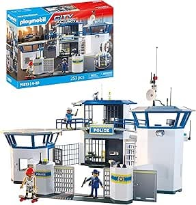 Playmobil | Action Heroes | Police Command Center | Police Toys | Adventure Toys | Toy for Kids from 4 Years | with Figures & Accessories | 71873