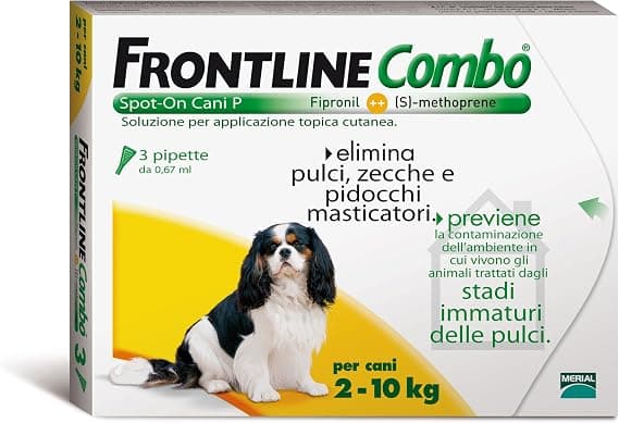 Frontline Combo 3x Pest Control Pipettes for Small Dogs (2 – 10 kg) - Image 1