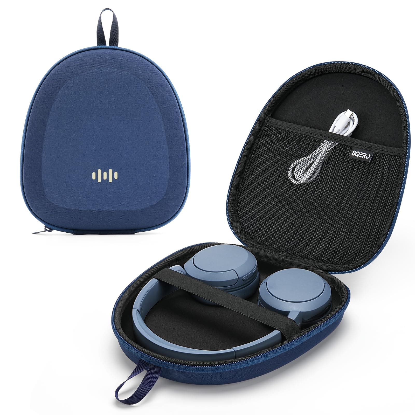 Hard Protective Case for JBL/Sony/Soundcore/Bose/BERIBES, Ultra-Slim, Universal for Most Rotating Headphones - Image 1