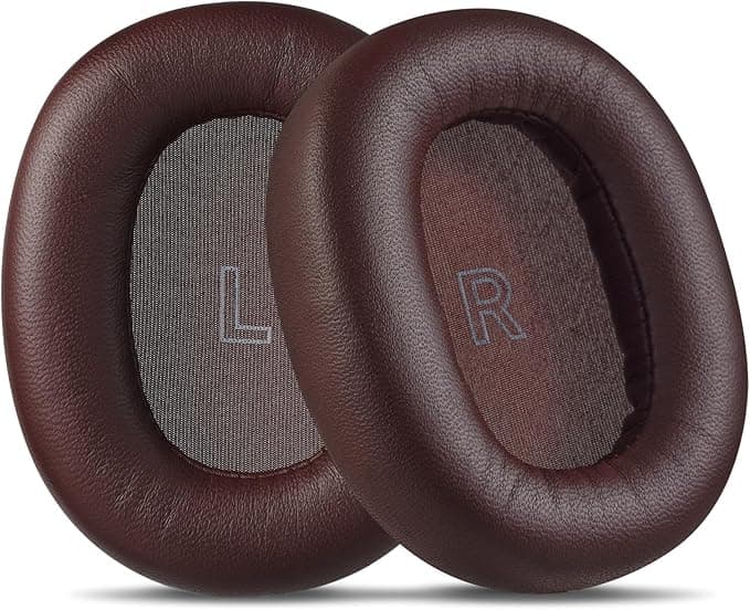 AHG Accessory House Global Replacement Earpads Earpads for Beoplay H95 Bang & Olufsen Beoplay H95 Headphones (Brown) Sheepskin Leather/High Density Foam/Strong Magnet