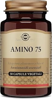 Solgar Amino 75, 30 gélules végétales, Poids net : 22,8 g