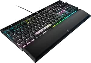 Corsair K70 Max RGB Wired Magnetic Mechanical Gaming Keyboard - Adjustable MGX Switches - Double Shot PBT Keycaps - Compatible iCUE - PC, PS5, PS4, Xbox - QWERTZ DE - Steel Grey