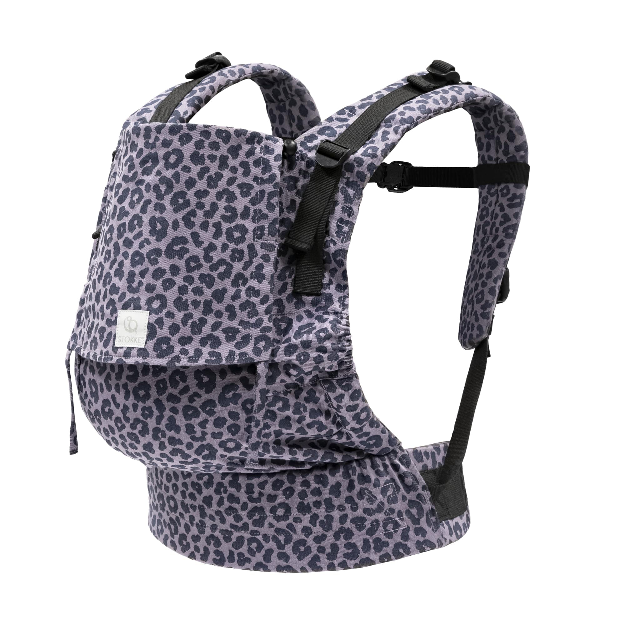 Stokke Stokke Limas Flex, Leopard Lilac (OCS) Baby Carrier with Full Loops, Three Carrying Options, Safe for Babies from 1 Month, 4 kg to 20 kg
