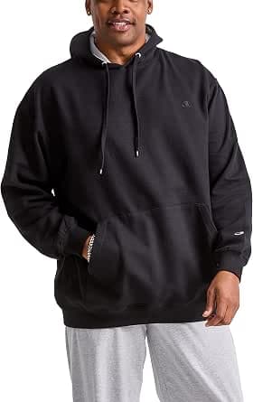 Champion Men's Powerblend Hoodie (Pack of 3), Black, XXL