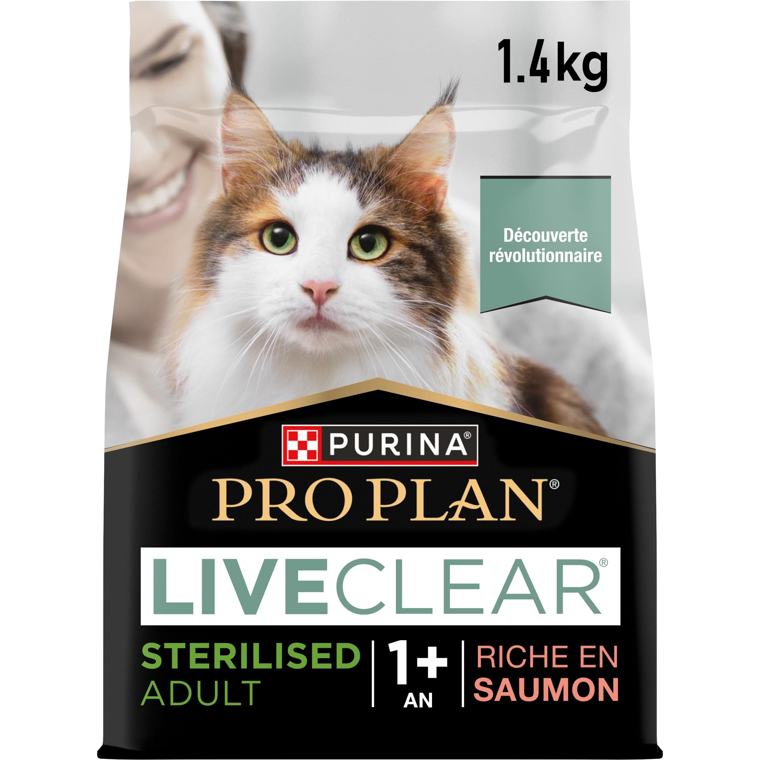 PRO PLAN LIVECLEAR Adult Sterilized Salmon 1.4 kg