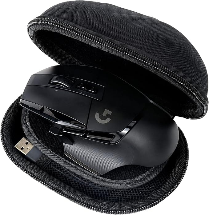 Logitech co2CREA Hard Travel Case Cover for Logitech G G309/ G G502 X Plus/G502 Lightspeed Wireless Gaming Mouse (Box Only)
