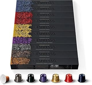 Nespresso Nespresso Original - Bundle Ispirazione Italiana 100 Capsules de café - 20x Kazaar, 10x Ristretto, 10x Arpeggio, 20x Napoli, 20x Venezia, 10x Roma, 10x Livanto