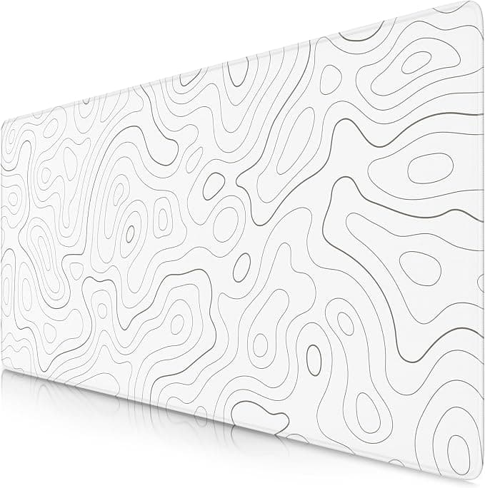 TITANWOLF XXL Gaming Mouse Pad, 900 x 400 mm, Mouse Pad Mat, Extra Large Fabric Desk Pad, Non-Slip Base, High Precision and Speed, for Roccat Razer Logitech Mouse Keyboards - Image 1