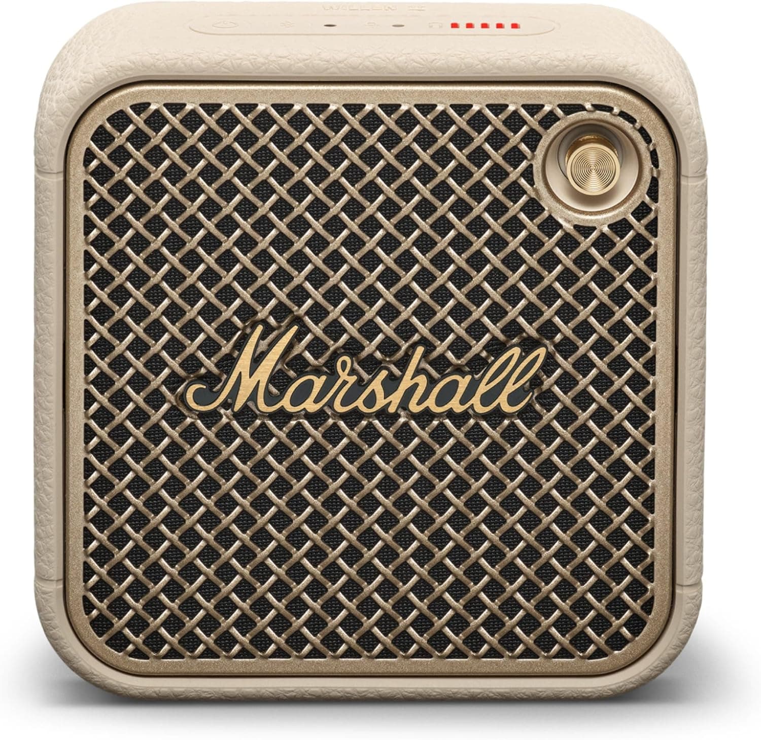 Marshall Willen II Haut-parleurs Bluetooth sans Fil 17 Heures de Lecture IP67 étanche Charge Rapide - Crème